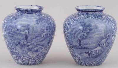 Vases Pair c1920s